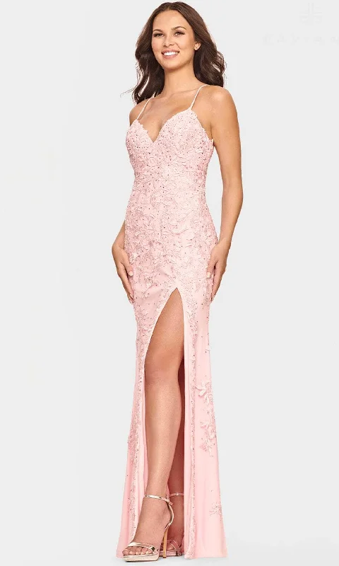 Faviana S10812 - Sleeveless Embroidered Evening Dress